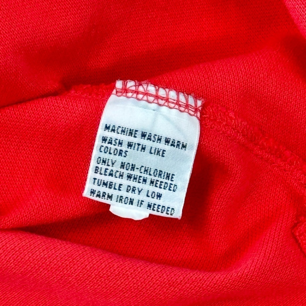 Polo Ralph Lauren men’s Pullover Knit Red Shirt Size L preowned great condition! - Picture 9 of 11